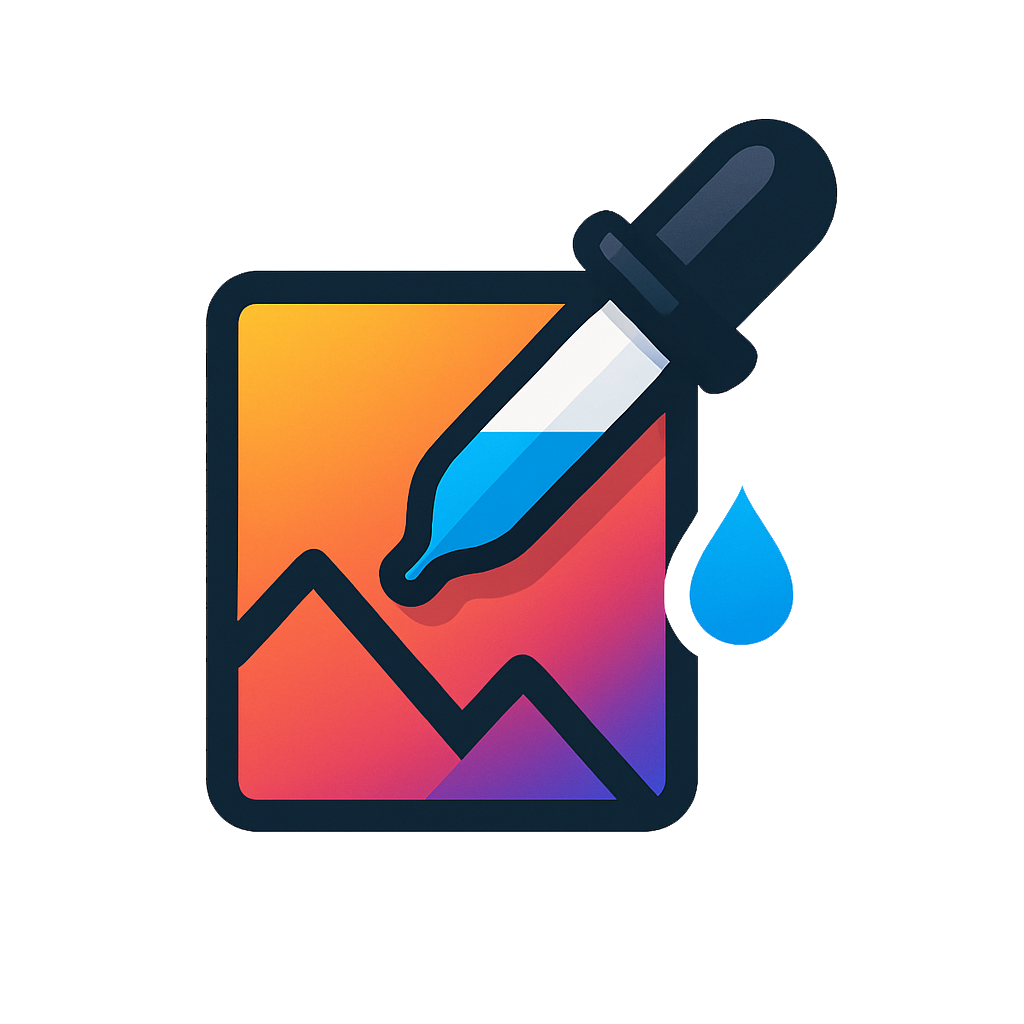 Color Picker – Detect & Save Colors from Camera or Image Logo