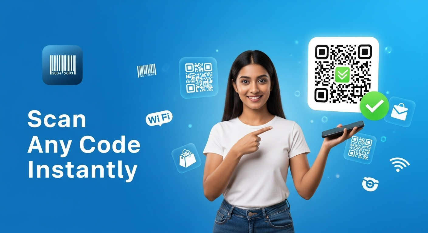 QR Code Scanner – Lightning Fast & Secure Reader